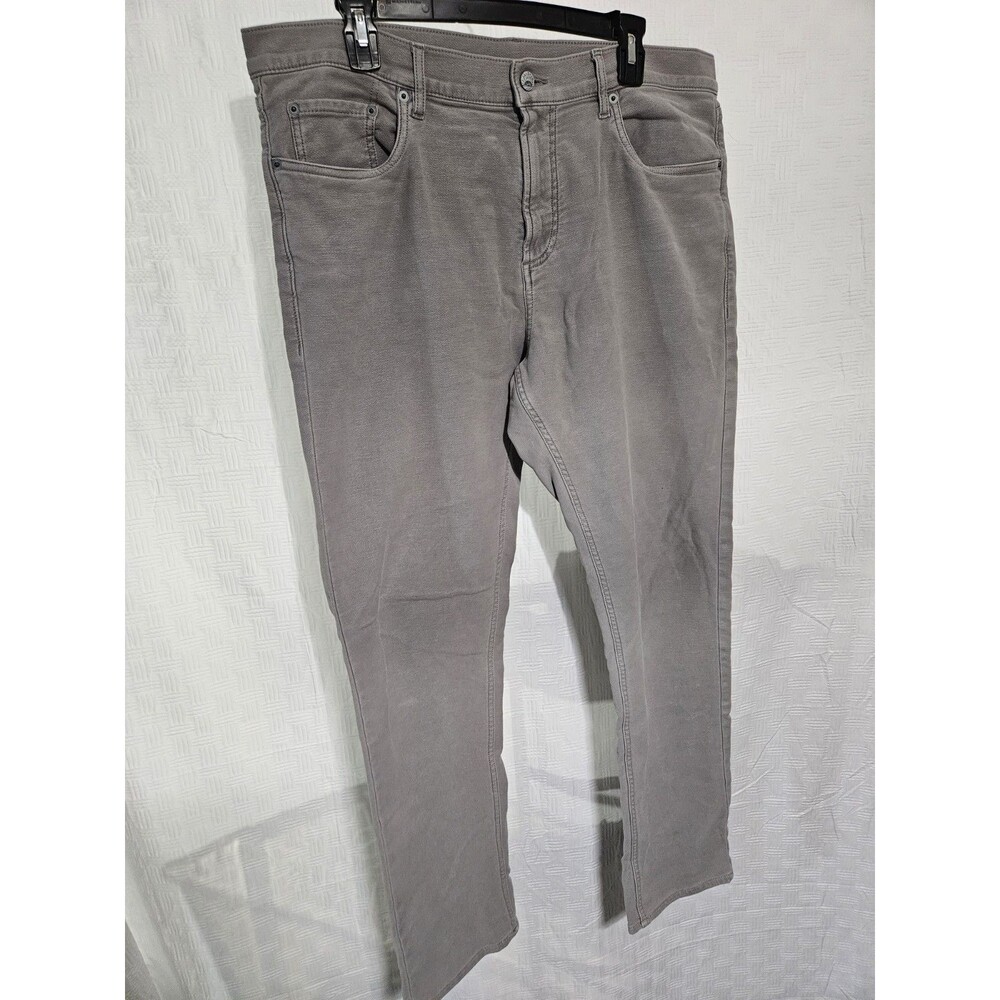 Mens Faherty Jeans Gray 36x32